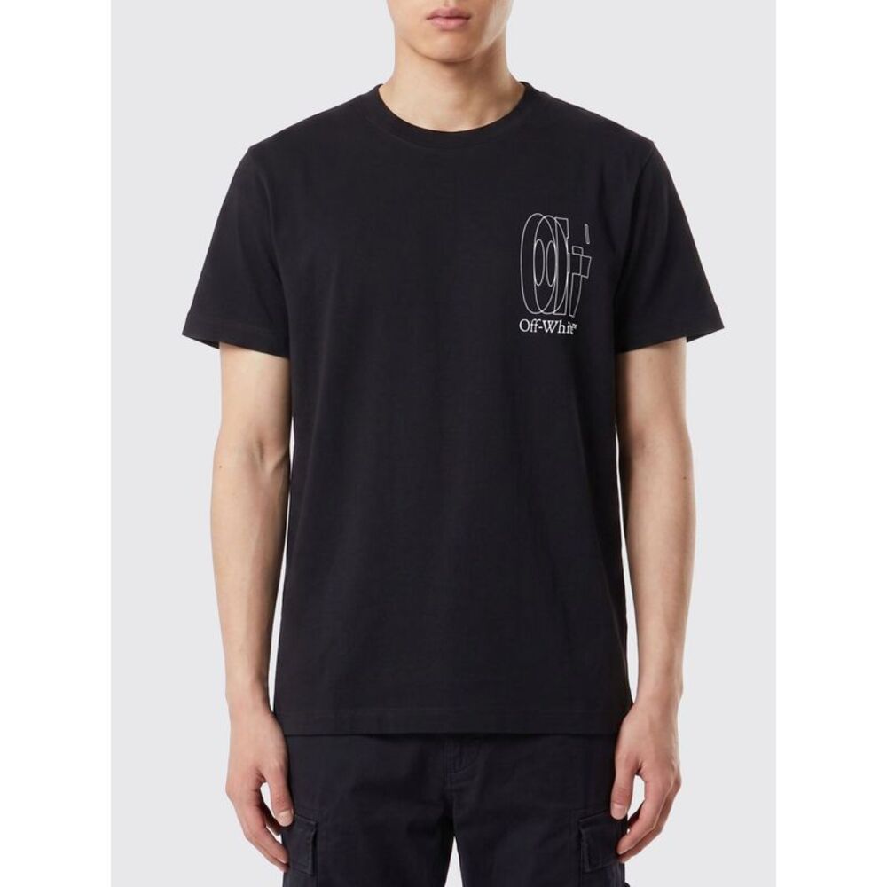 Off-White Men Cotton Arrow T-Shirt Off-White